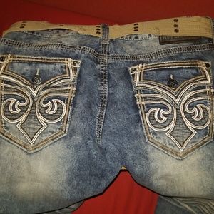 Affliction jeans 36 men big and tall